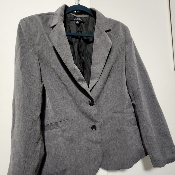 Chadwick's 8 Gray Sheath Blazer - Picture 5 of 9